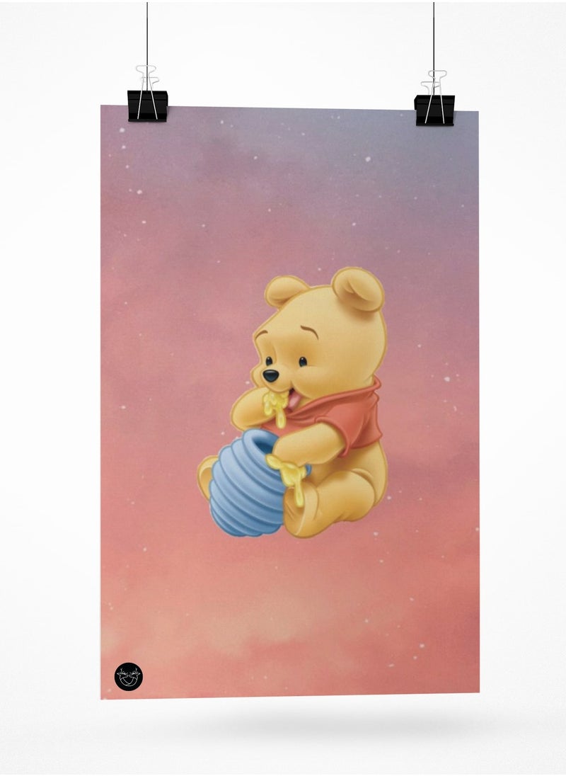 Reeman Design Poster with Winnie the Pooh design 