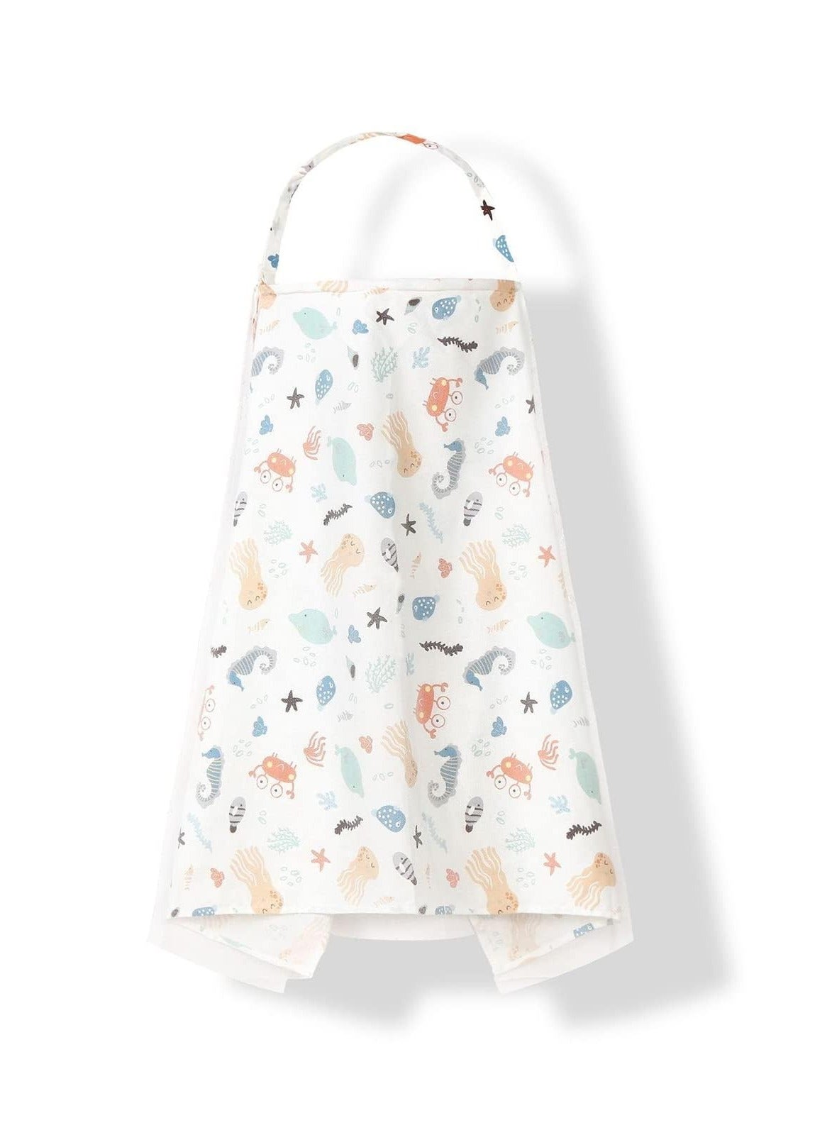 MIXDE Nursing Cover, Privacy Nursing Cover for Breastfeeding, Nursing Cover with Adjustable Strap, Lightweight, Soft, Breathable, Machine Washable and Dryer Safe Breast Feeding Cover Up