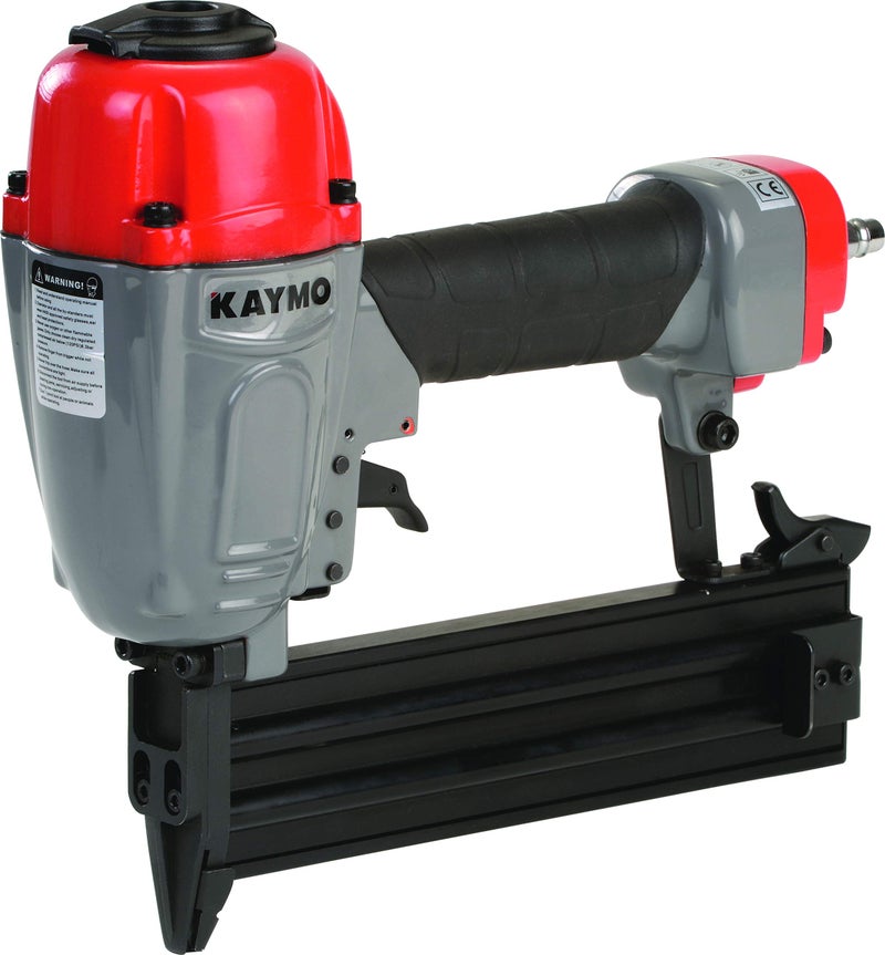 Kaymo ECO-PB16G50 Pneumatic Brad Nailer | 16 Gauge T Series | 2 Kg Heavy-Duty Tool | 360° Exhaust | Ergonomic Rubber Grip | Full Metal Magazine | Safety Device | Wooden Flooring & Furniture Use - Image 1