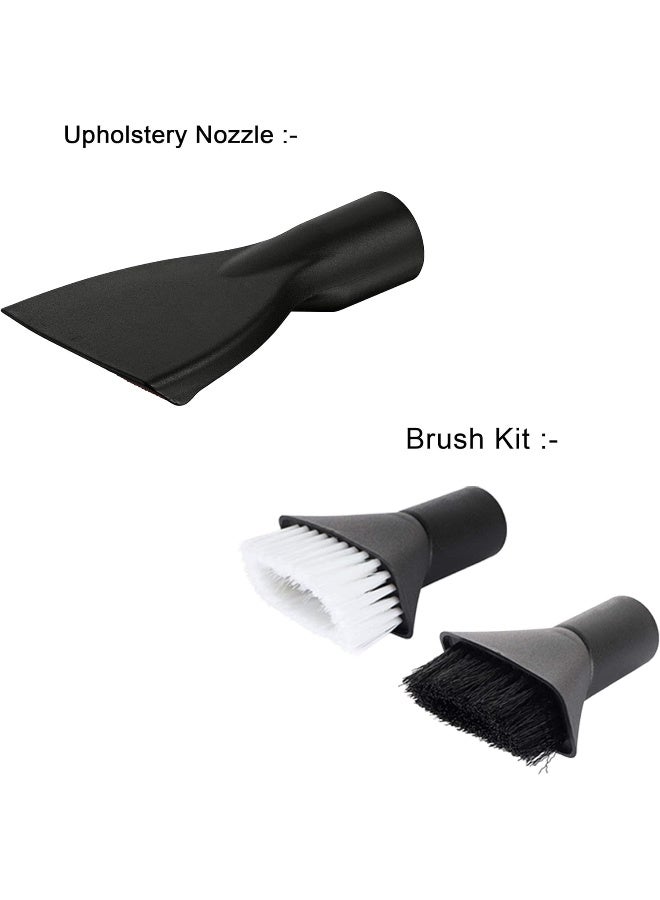 VMTC Vacuum Cleaner Accessory Kit (Upholstery & Brush Kit Nozzle) - for Karcher WD1, WD2, WD3, WD4, WD5, WD6 - Image 2