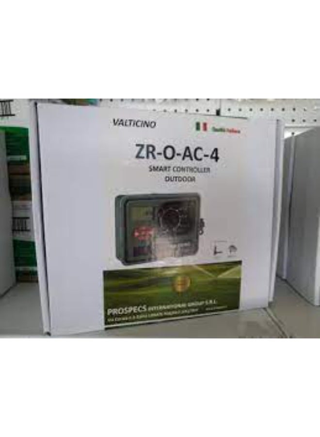 ماركة غير محددة وحدة تحكم ري Valticino ZR-O-AC ذات 4 محطات ومؤقت لري الحدائق والشرفات والفيلات والمزارع  - Image 5