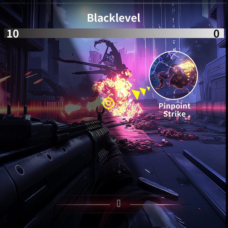 سانسوي شاشة ألعاب منحنية من سانسوي مقاس 34 بوصة بدقة UWQHD 3440 × 1440 ومعدل تحديث 165 هرتز وانحناء 1500R - تدعم تقنية صورة داخل صورة/صورة بجانب صورة، زمن استجابة 1 مللي ثانية (MPRT)، وتقنية HDR، وسطوع 300 شمعة، وتغطية ألوان sRGB بنسبة 125%، وDCI-P3 بنسبة 95%، وتقنية FreeSync، ومنفذي HDMI 2.1 (TMDS)، ومنفذي DP 1.4 (يتضمن كابل EP-1.4 ES-G34C5).