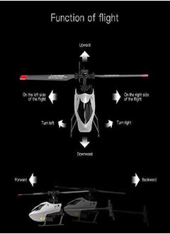 GoolRC GoolRC C129 V2 RC Helicopter, 4 Channel Remote Control Helicopter with 6-Axis Gyro, 2.4Ghz RC Aircraft with 3D Flips, Altitude Hold, One Key Take Off/Landing for Adults and Beginners  - Image 2
