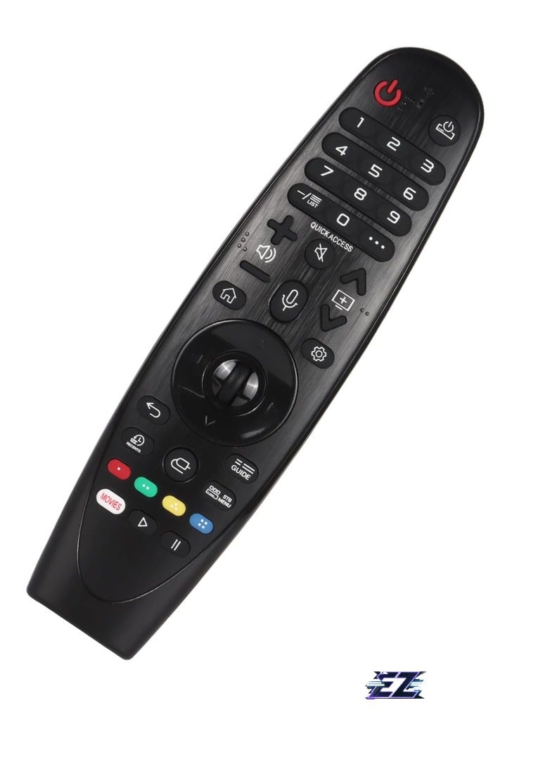 ELTRAZONE "New Replacement Remote Control AN-MR19BA for Selected LG 2019 Smart TVs – Compatible with W9, E9, C9, B9, SM95, SM90, SM86, SM81, UM80, UM75, UM73, UM71, UM6970 Models – With Voice Magic Pointer Function & Batteries" - Image 2