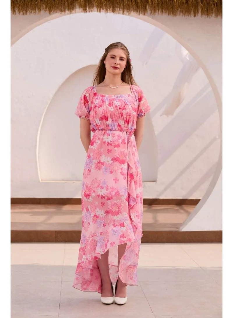 Luxe & Hardy فستان لوكس آند هاردي آيفي المكشكش