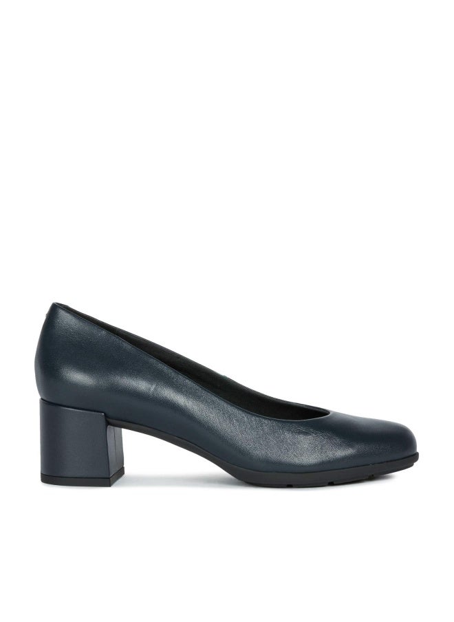Geox Women's D New Annya Mid A Pums, Navy, 38 EU - Image 1