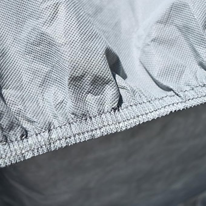 rayihni - TD-2X Duro 3 Layer Truck Cover, Water Resistant, Scratchproof, Dustproof Cover, Fits Trucks up to 18'6", Gray - Image 3