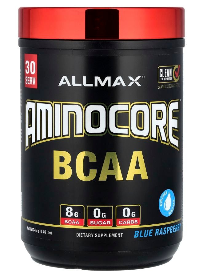 Allmax أمينوكور™ بي سي آيه إيه توت أزرق 0.76 رطل (345 جرام) - Image 1