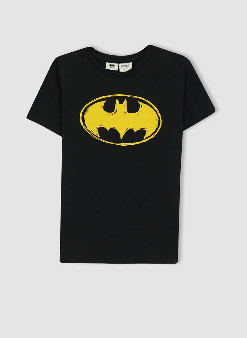 DeFacto Kids Batman Print T-Shirt And Shorts