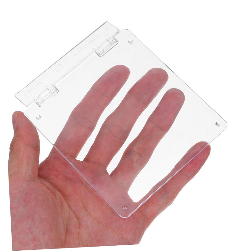 2pcs Air Conditioning Thermostat Cover Self Adhesive Switch Guard Easy To Use - Image 5