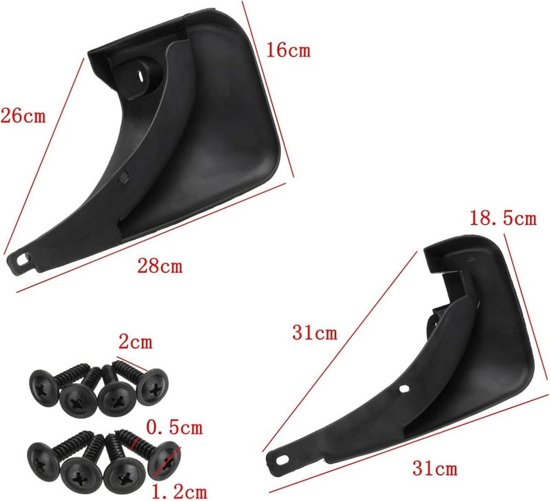 Wivplex Mud Flaps for Toyota RAV4 (2006-2011) - Image 2