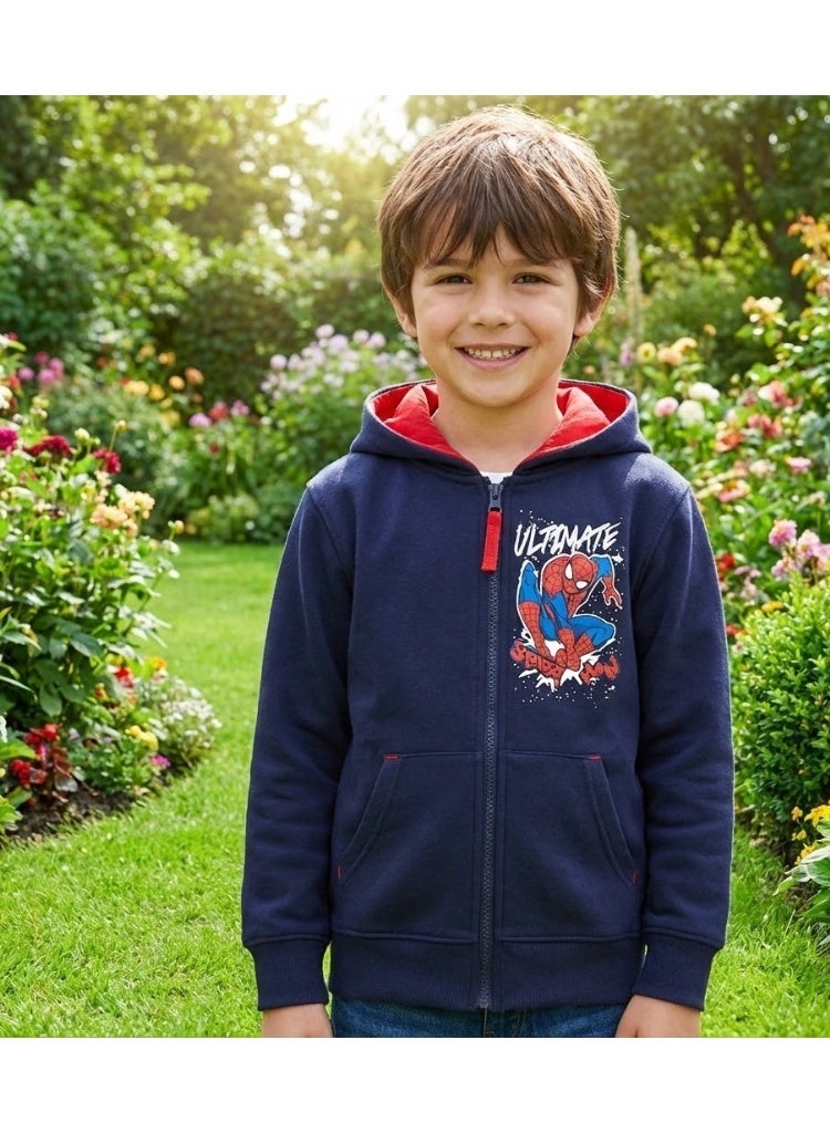 MARVEL Spider-Man sweatshirt with hoodie by kids TV - Image 2