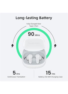 General Language translation headset compatible with 144 languages and accents, music and call translation, 3-in-1 wireless translation device with iOS-compatible app  - Image 3
