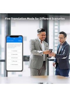 General Language translation headset compatible with 144 languages and accents, music and call translation, 3-in-1 wireless translation device with iOS-compatible app  - Image 5