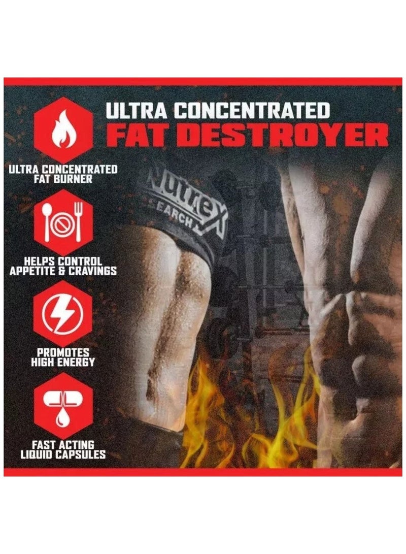 Nutrex Research Lipo6 Black Ultra Concentrate Dietary Supplement 60 Capsules - Image 2