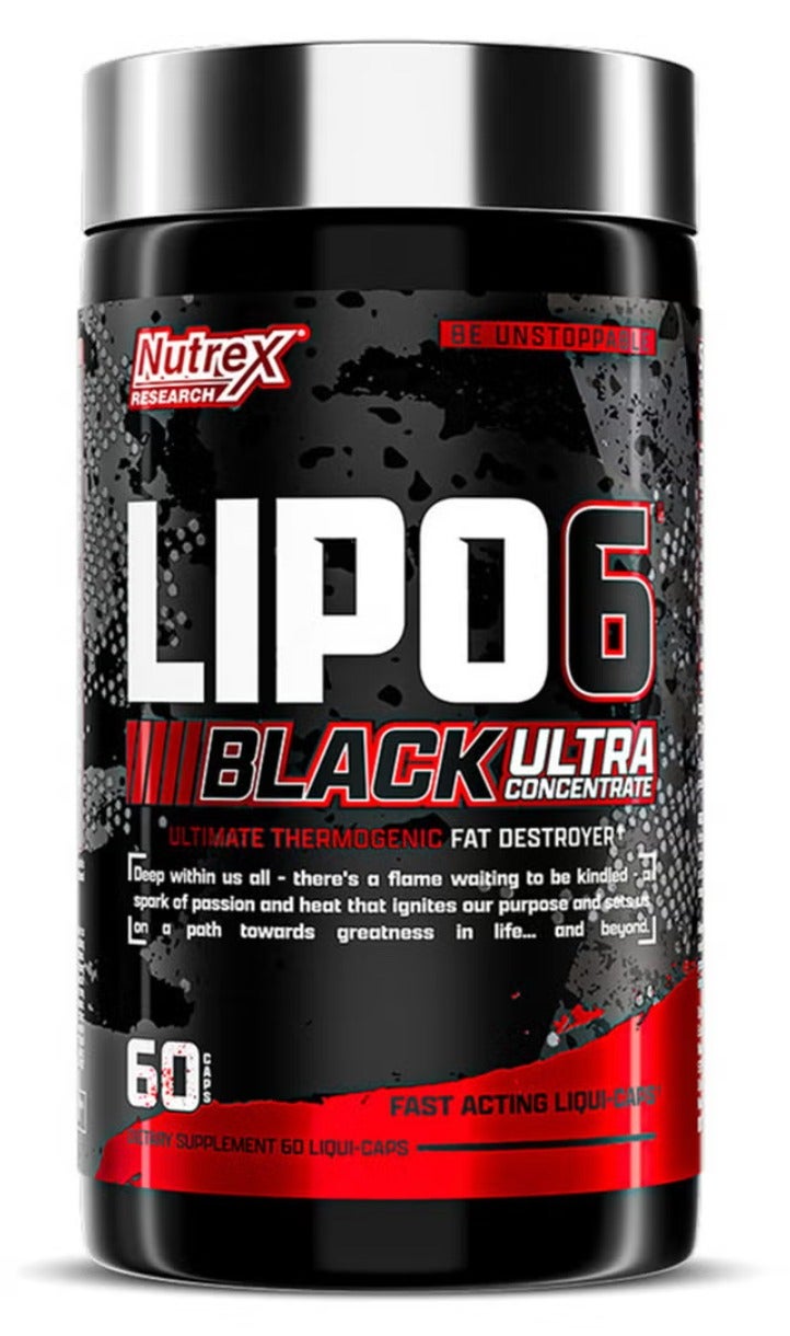 Nutrex Research Lipo6 Black Ultra Concentrate Dietary Supplement 60 Capsules - Image 1