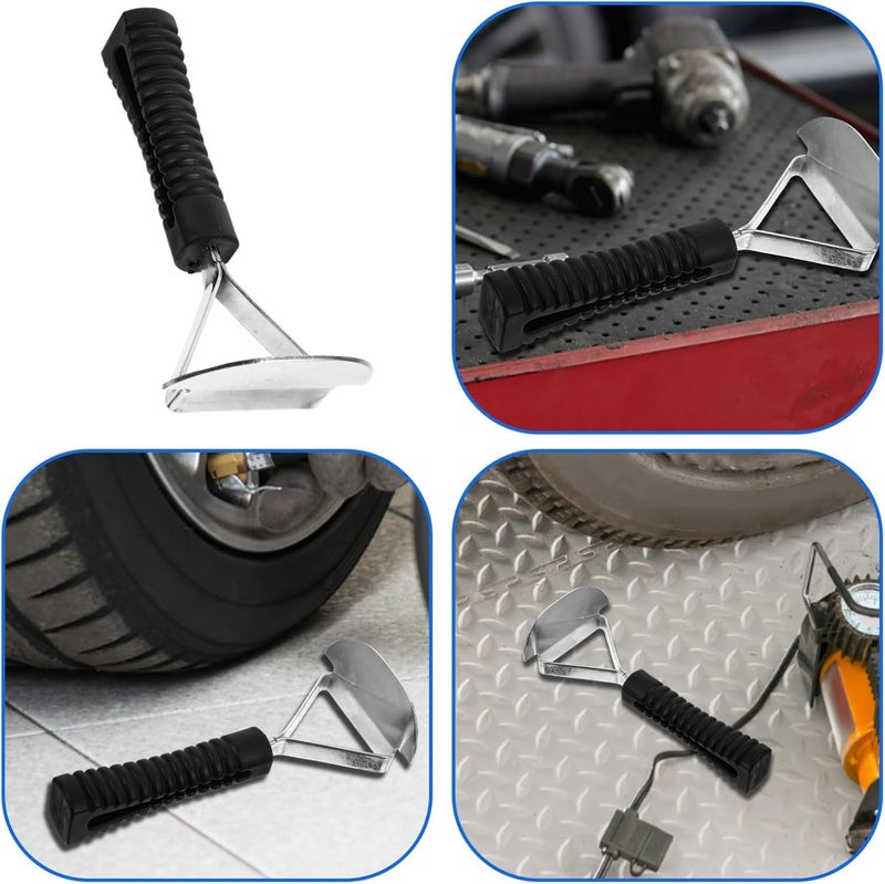 Wheel Weights Balance Remover Tool Durable Tire Removal Scraper with Ergonomic Handle for Efficient Tire Repair and Maintenance for Auto Enthusiasts - Image 2