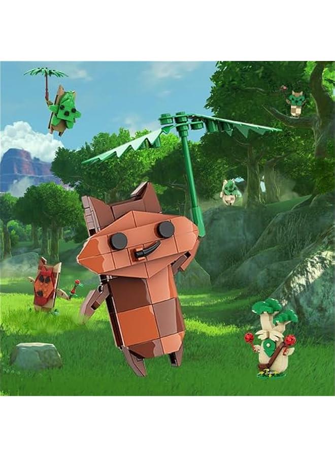 Loquat Korok Building Sets for Adults Kids, Yahaha Figure Game Player Collection Creative Building Blocks Model Toy,Unique BOTW Hestu Cute Merch Building Kit Decorations Toys Gifts(86PCS) - Image 4