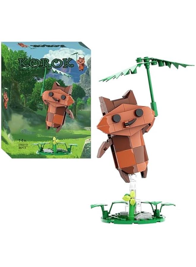 Loquat Korok Building Sets for Adults Kids, Yahaha Figure Game Player Collection Creative Building Blocks Model Toy,Unique BOTW Hestu Cute Merch Building Kit Decorations Toys Gifts(86PCS) - Image 1