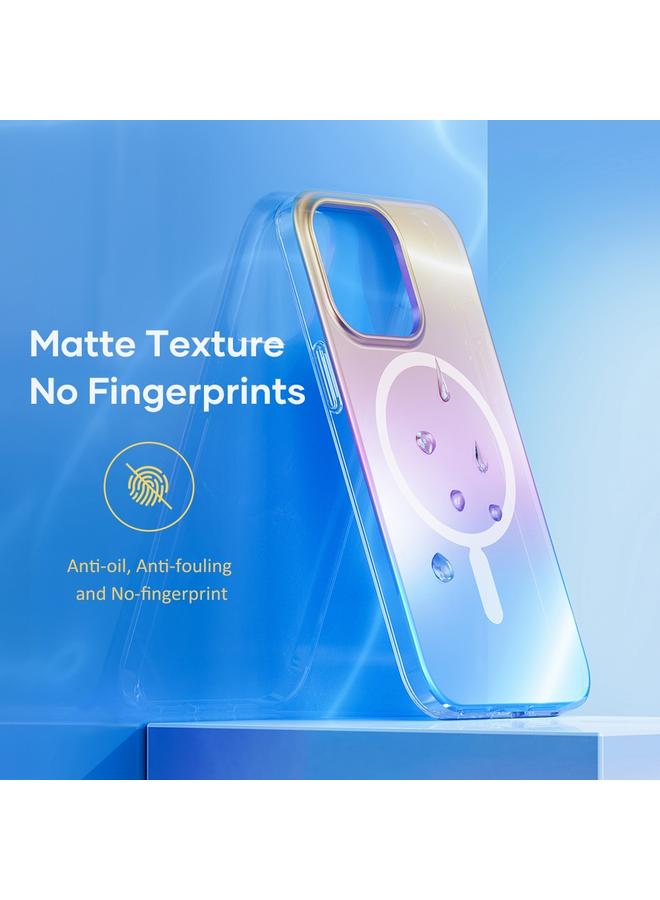 روك جراب هاتف iPhone 13 Pro مغناطيسي من مادة TPU + PET واقٍ من مادة Aurora - Image 4