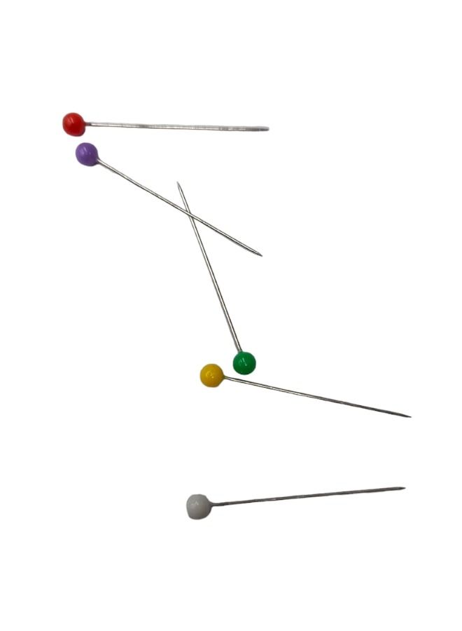 Hemline 75-Pieces Pearl Head Pins Nickel Plated Steel General Purpose 38 Millimeter Long 0.65 Millimeter Shaft - Image 3