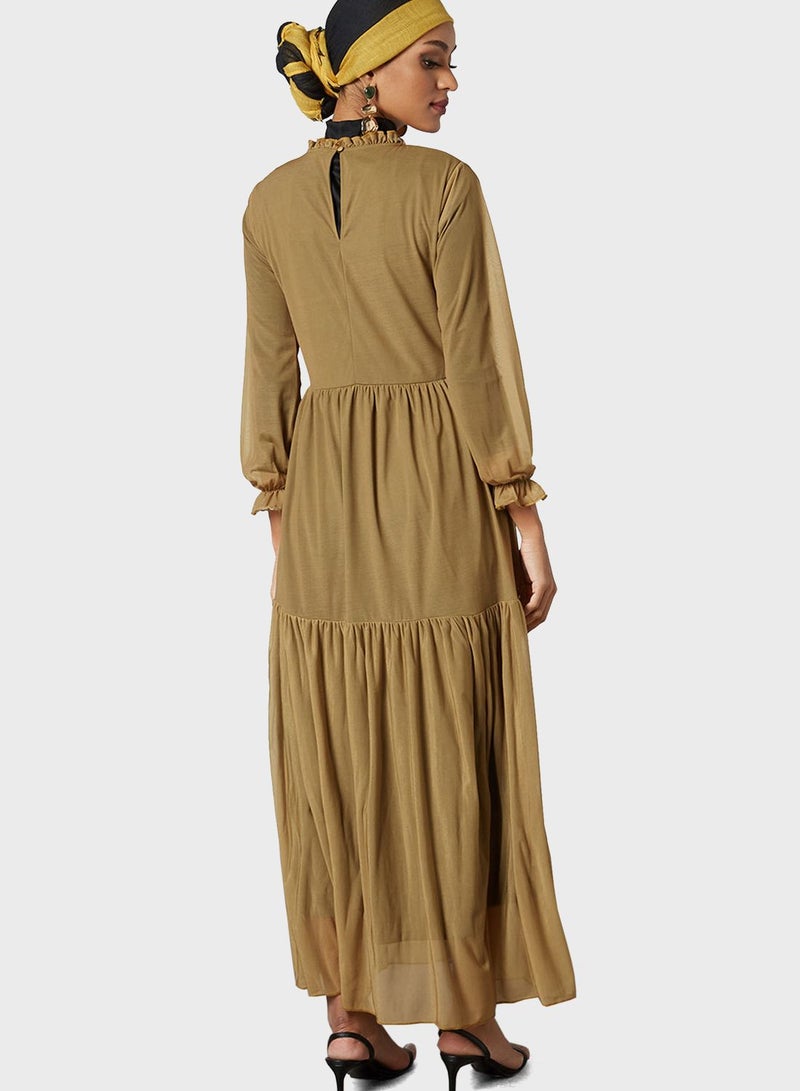 SIVVI for HANIYA Tiered Maxi Dress - Image 2