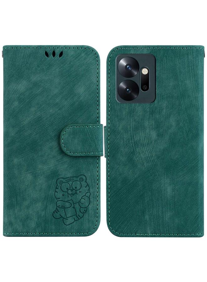 S-TOP Case For Infinix Zero 20 X6821 Little Tiger Embossed Leather Phone Case - Image 1
