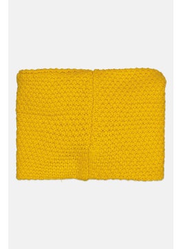 Cool Club Toddlers Girl Textured Scarf 23 D cm, Mustard  - Image 2