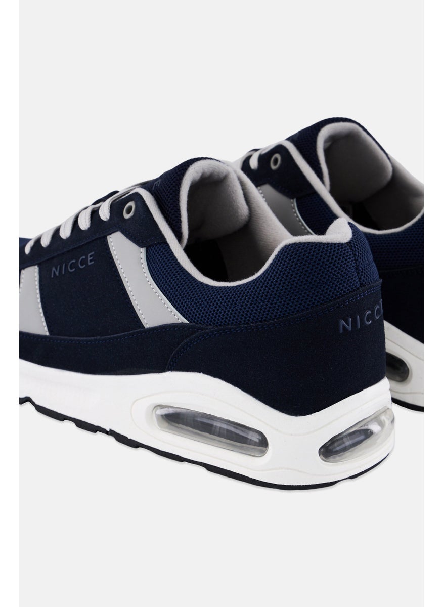 Nicce - Men Pavani Lace Up Training Shoes, Navy - Image 1