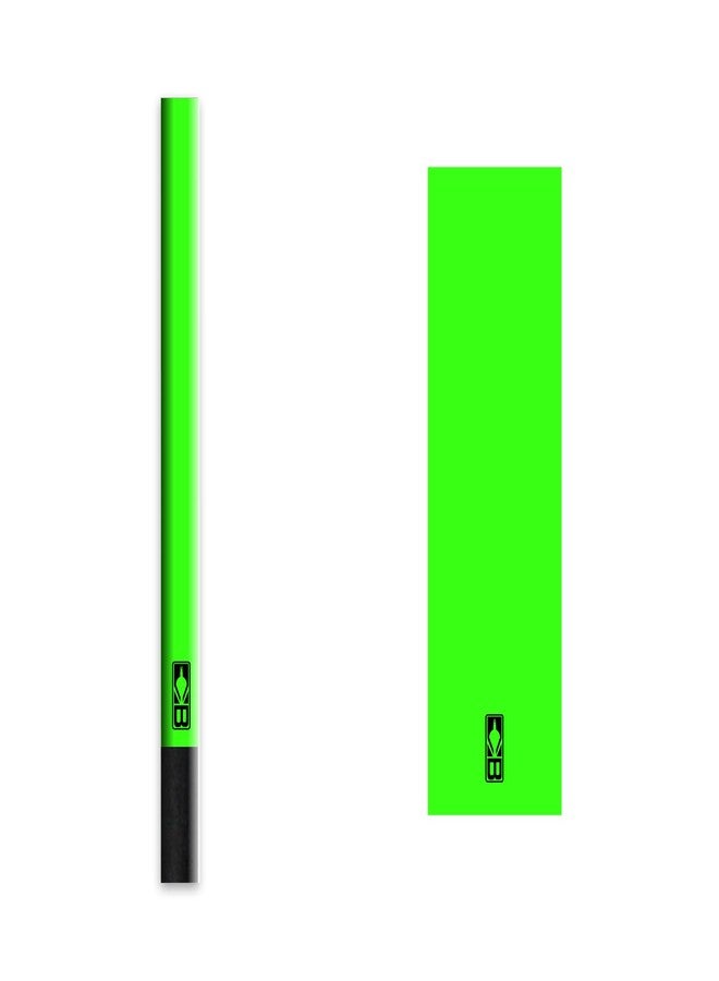 Bohning 4" Solid Arrow Wraps, Standard, Neon Green - Image 1