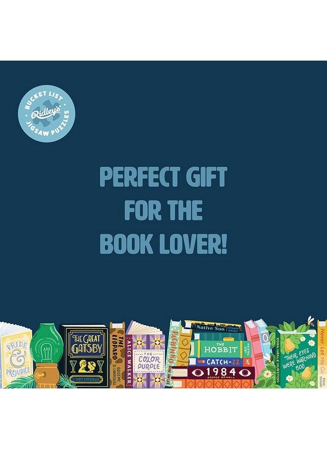 Ridley's 50 Must Read Books Bucket List 1000 Piece Puzzle  - Image 5