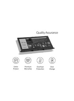 Terabyte 74Wh 357F9 Laptop Battery for Dell Inspiron 15 5000 7000 7566 7567 7557 7559 5576 5577 P65F P57F i7559-2512BLK i7559-763BLK i7559-7512GRY 0GFJ6 71JF4 0357F9 071JF4 Gaming Notebook Battery  - Image 2