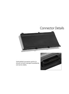 Terabyte 74Wh 357F9 Laptop Battery for Dell Inspiron 15 5000 7000 7566 7567 7557 7559 5576 5577 P65F P57F i7559-2512BLK i7559-763BLK i7559-7512GRY 0GFJ6 71JF4 0357F9 071JF4 Gaming Notebook Battery  - Image 4