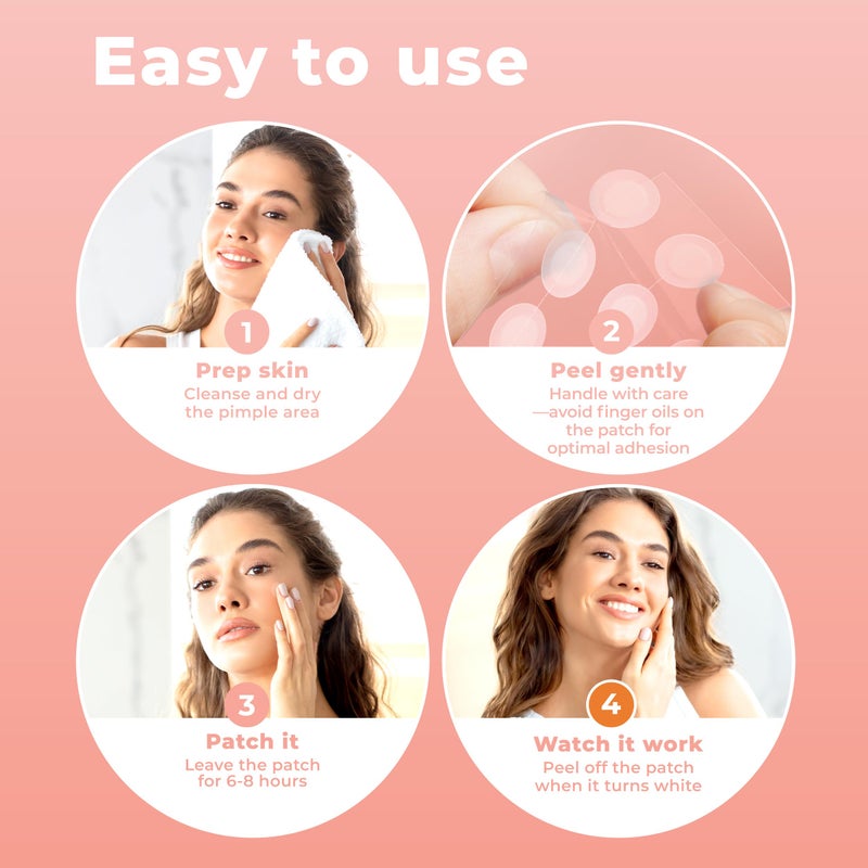 PatchRx Micro Needle Pimple Patch (18 Pack) - Hydrocolloid Micropoint Pimple Patch For Acne & Pimples, Microdart Patch, Micro Dart Pimple Patches - Image 4