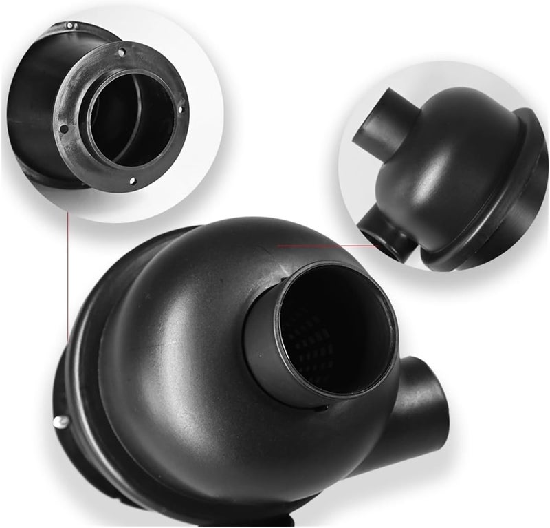 Compatible With Vacuum Cleaner Cyclone Separator Detachable Fine Particle Filter Cyclone Collection Unit(Cyclone with elbow) - Image 4