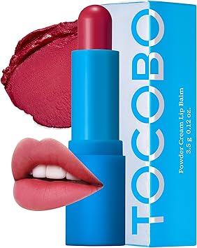 Tocobo بلسم شفاه بودرة كريمي TOCOBO 031 روز بيرن 067 أونصة 19 جرام ناعم غير لامع نوع فيغان قوام بودرة كريمي بدون تقشير - Image 1