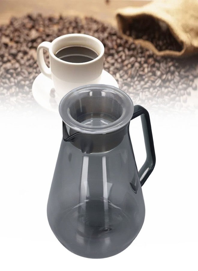 TOTITOM Replacement Glass Carafe Pot, Electroplated Grey Coffee Pot High Borosilicate Glass Hand Coffee Maker for House Kitchen(300ml) - Image 5