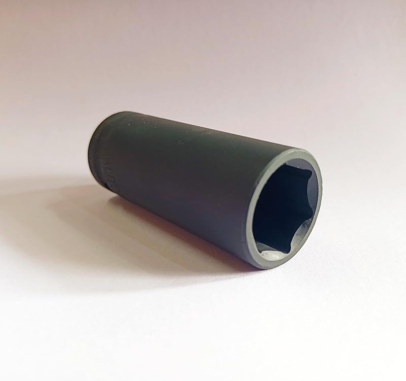 4 MECH 22mm Impact Socket 12 Drive Heavy Duty Impact Long Socket HEX Socket - Image 1