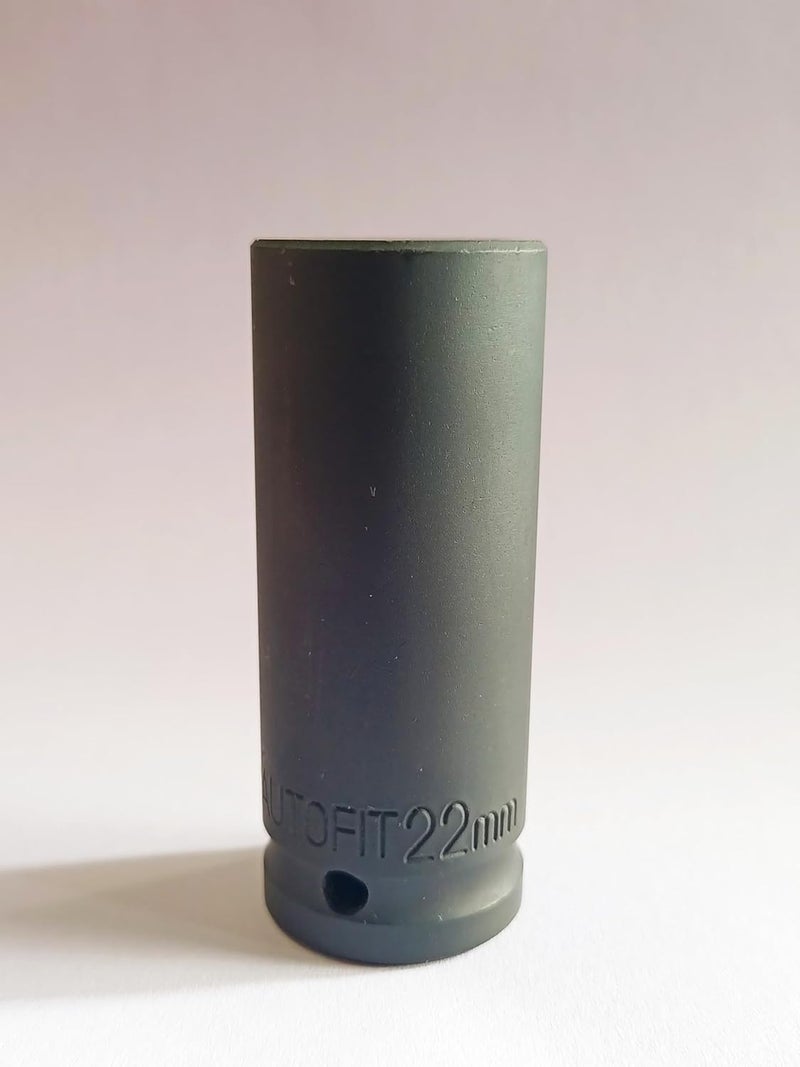 4 MECH 22mm Impact Socket 12 Drive Heavy Duty Impact Long Socket HEX Socket - Image 4