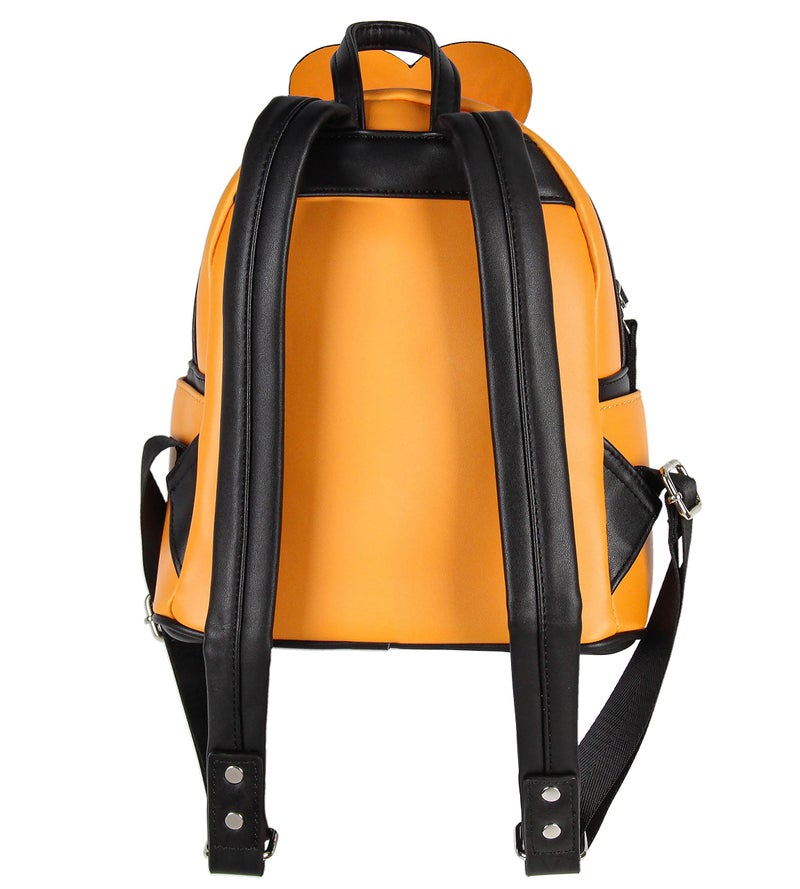 INTIMO Nickelodeon Classic Comic Character Face Garfield Zippered Mini Backpack Bag - Image 4