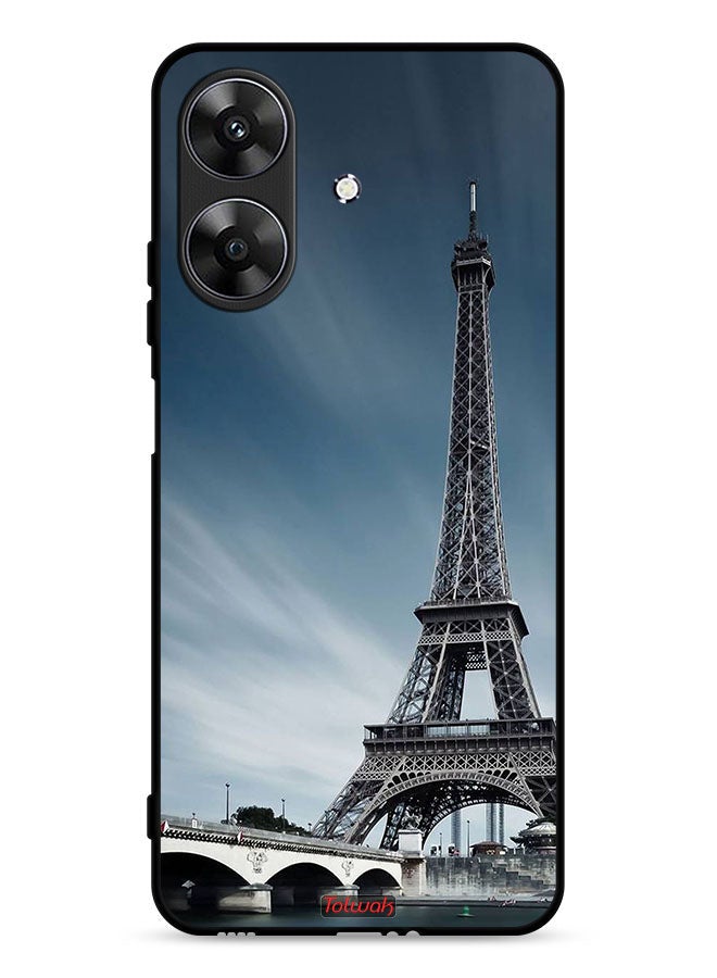 Tolwak Realme Note 60 4G Protective Case Cover Eiffel Tower - Image 1