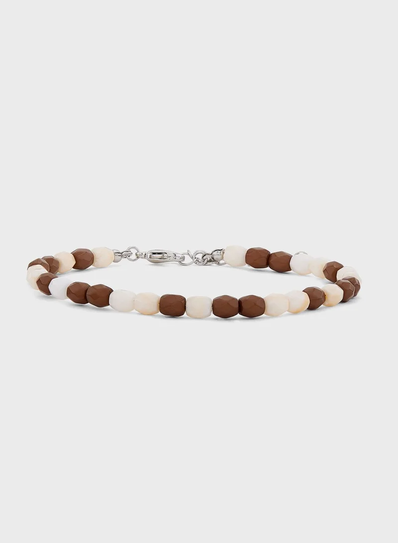 Seventy Five 2 Pack Beaded Chain Bracelet Set