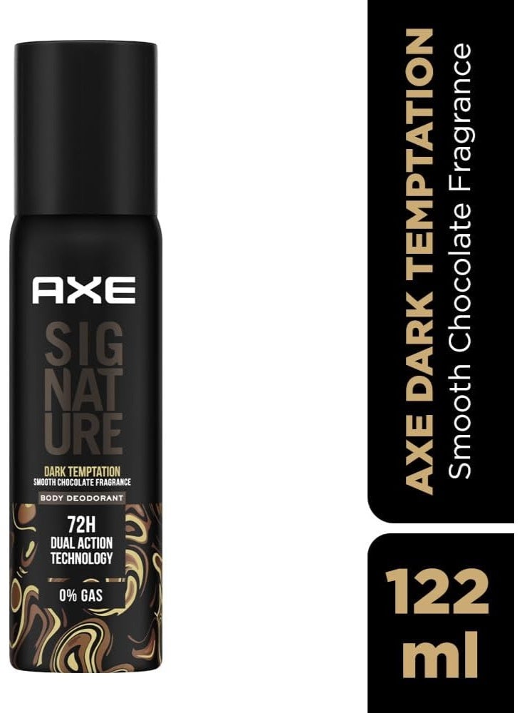 AXE SIGNATURE DARK TEMPTATION BODY Deodorant, 122 ML - Image 2