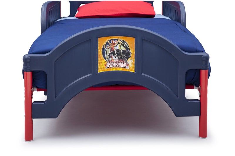 Delta Children Plastic Toddler Bed, Marvel Spider Man - Image 3