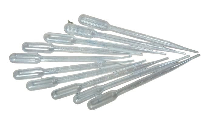Imprint Tranparent Plastic Dropper/Pippet for transferring or Measuring Out Small Quantities of Liquid. Set of 10 - Image 2