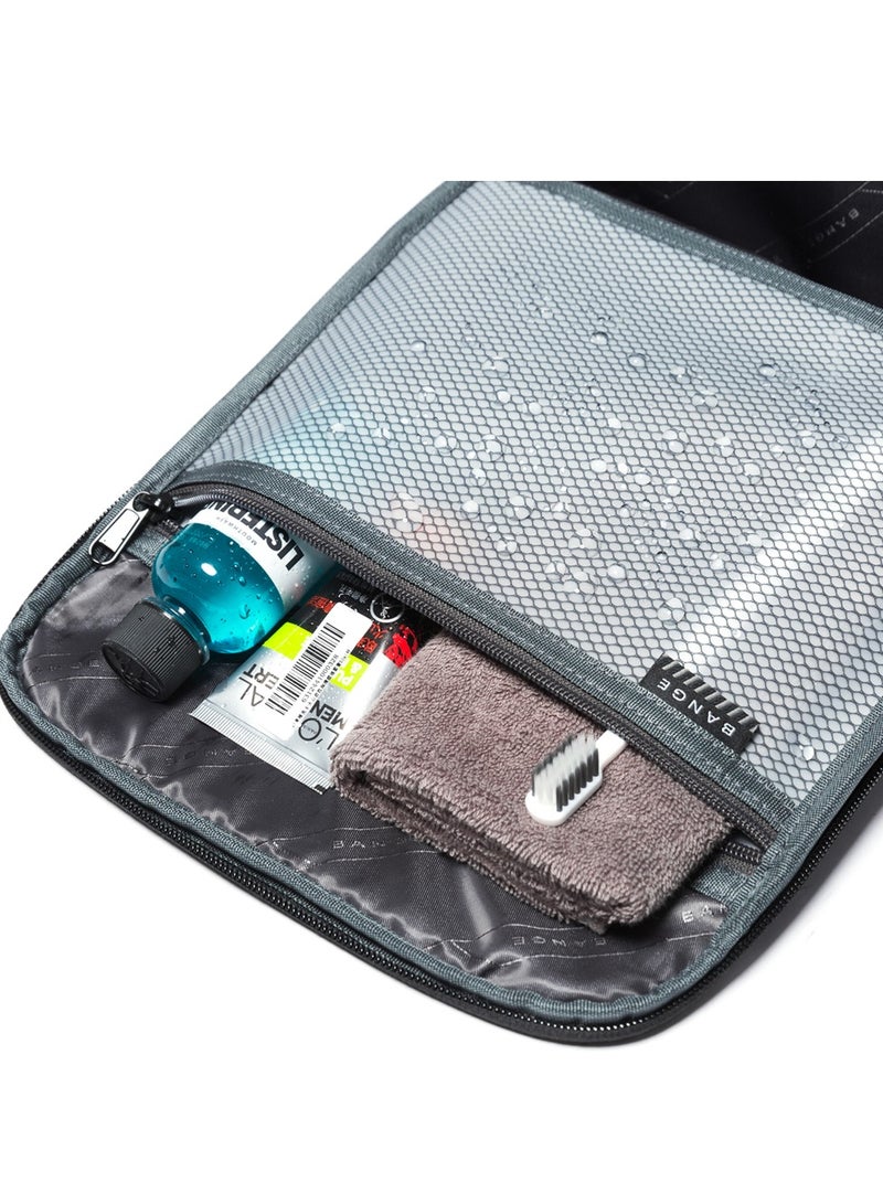 بانجي حقائب ظهر للسفر من BANGE، حقيبة ظهر للحمل في عطلة نهاية الأسبوع مقاومة للماء للرجال، حقيبة كمبيوتر محمول للأعمال مقاس 15.6 بوصة - Image 5