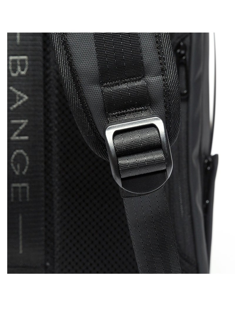 بانجي حقائب ظهر للسفر من BANGE، حقيبة ظهر للحمل في عطلة نهاية الأسبوع مقاومة للماء للرجال، حقيبة كمبيوتر محمول للأعمال مقاس 15.6 بوصة - Image 4