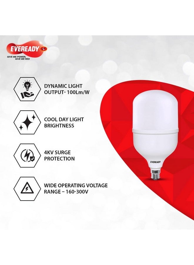 Eveready Eveready 30W B22 Led Hammer Bulb| Pack Of 12 | High Cri & High Efficiency | Energy Efficient | Long Life & Low Maintenance | 4Kv Surge Protection | Cool Day Light (6500K) - Image 3