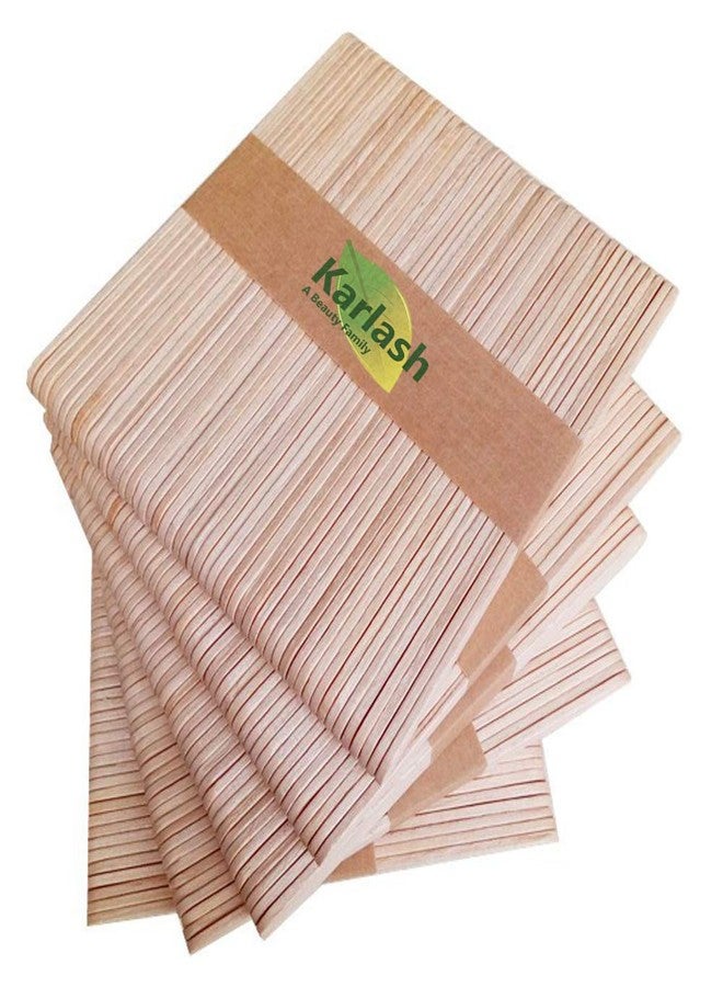 Karlash Craft Sticks Ice Cream Sticks Natural Wood Popsicle Craft Sticks 4.5 inch Length Treat Sticks Ice Pop Sticks for DIY Crafts (Pack of 1000) - Image 1