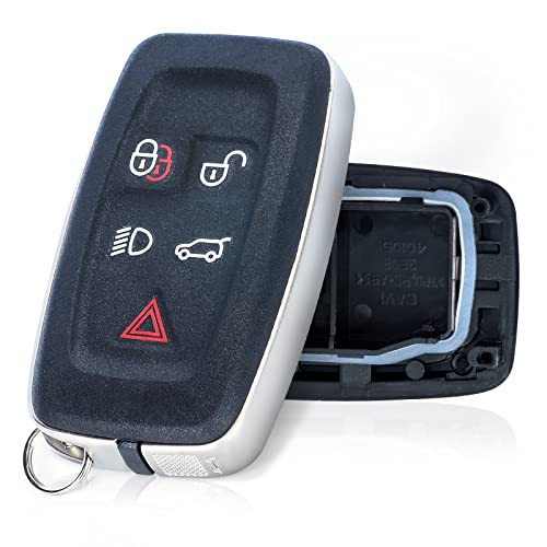 Aichiyu LR052905 Smart Remote Car Key Fob Case Cover Shell Housing Replacement for Land Rover LR4 for Range Rover Sport 2010 2011 2012 2013 - Image 1